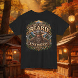 May Your Beard Stay Mighty Viking T-Shirt 1