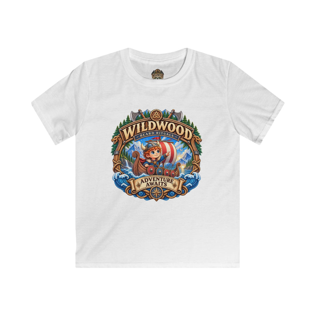 Adventure Awaits Kids T-Shirt