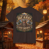 May Your Beard Stay Mighty Viking T-Shirt 6