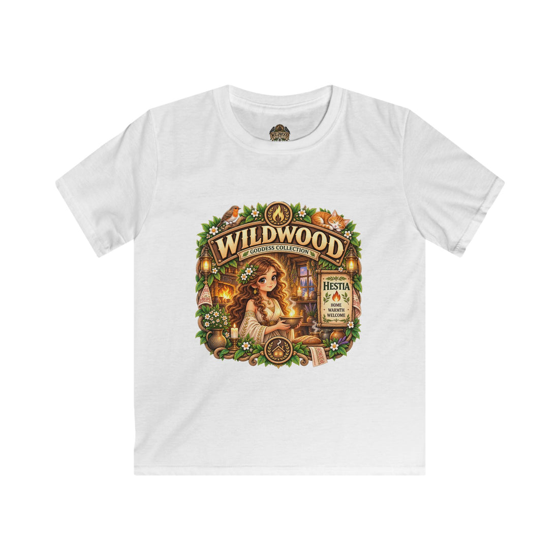 Hestia Goddess Kids T-Shirt