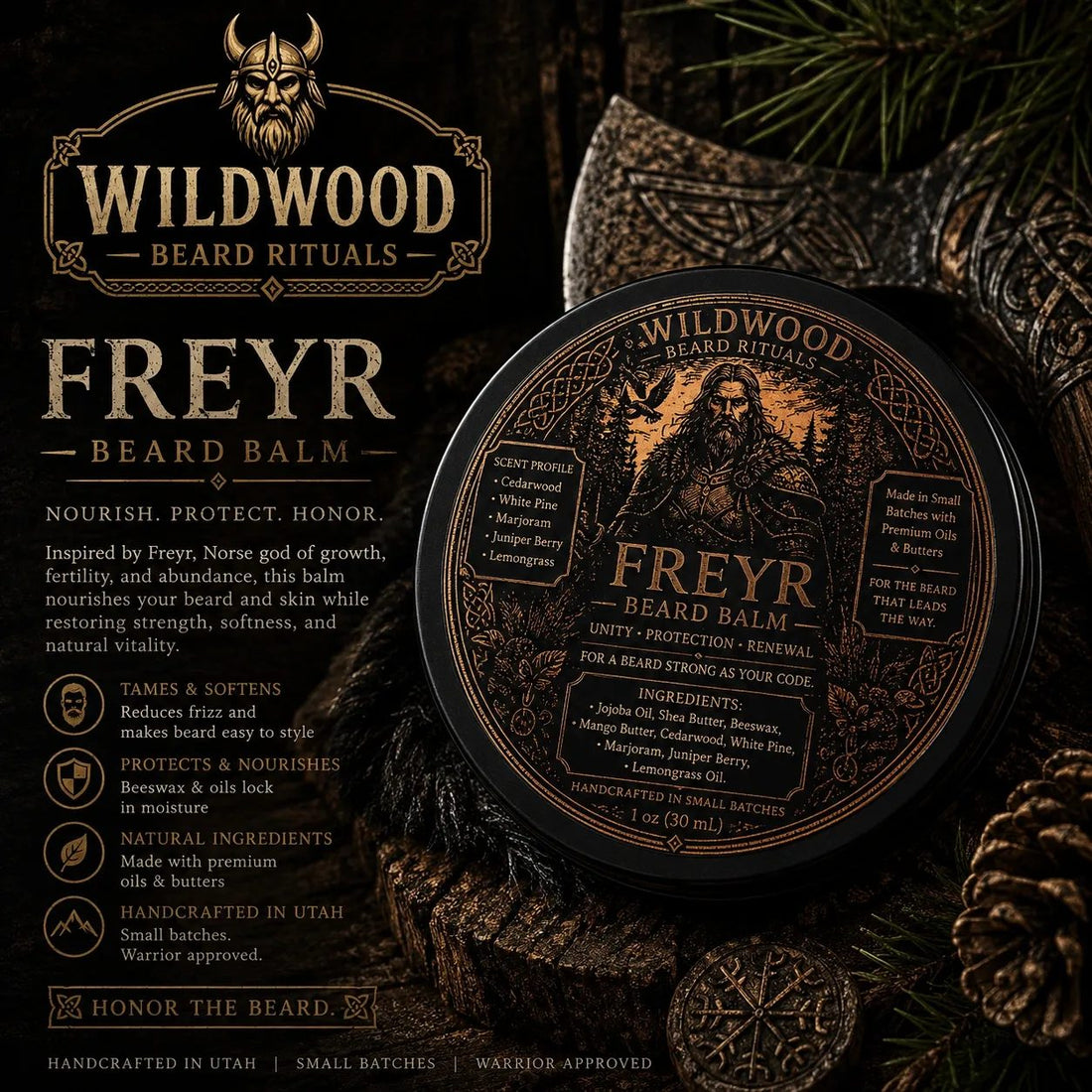 Freyr Beard Balm