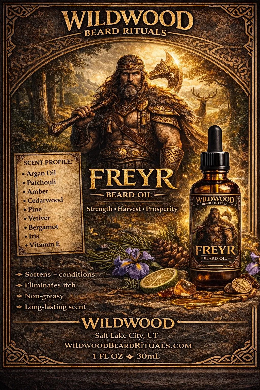 Freyr Beard Oil