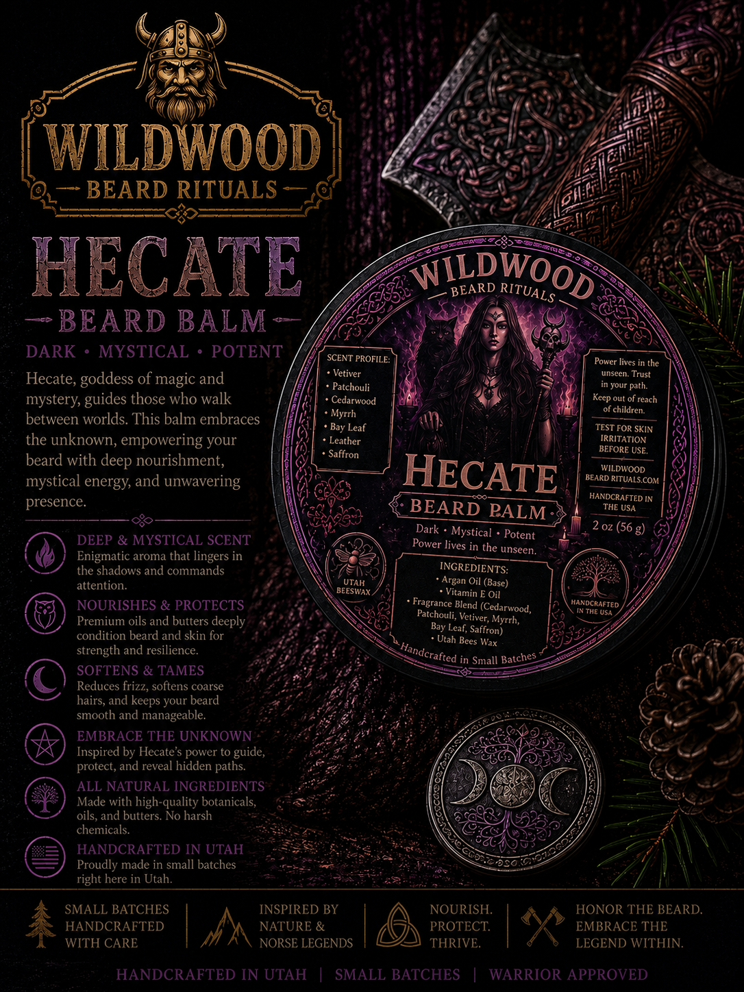 Hecate Beard Balm