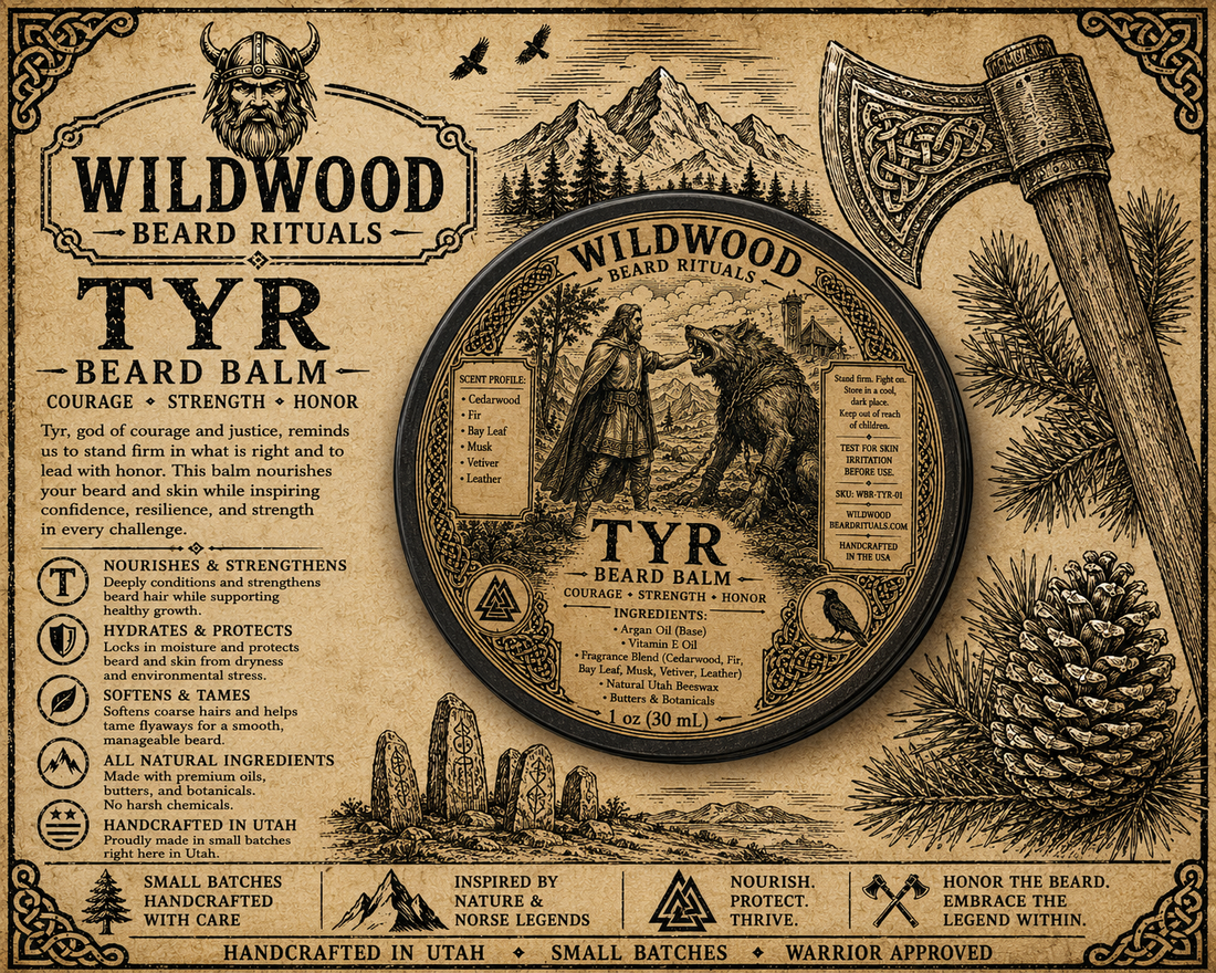 TYR Beard Balm — Courage • Strength • Honor