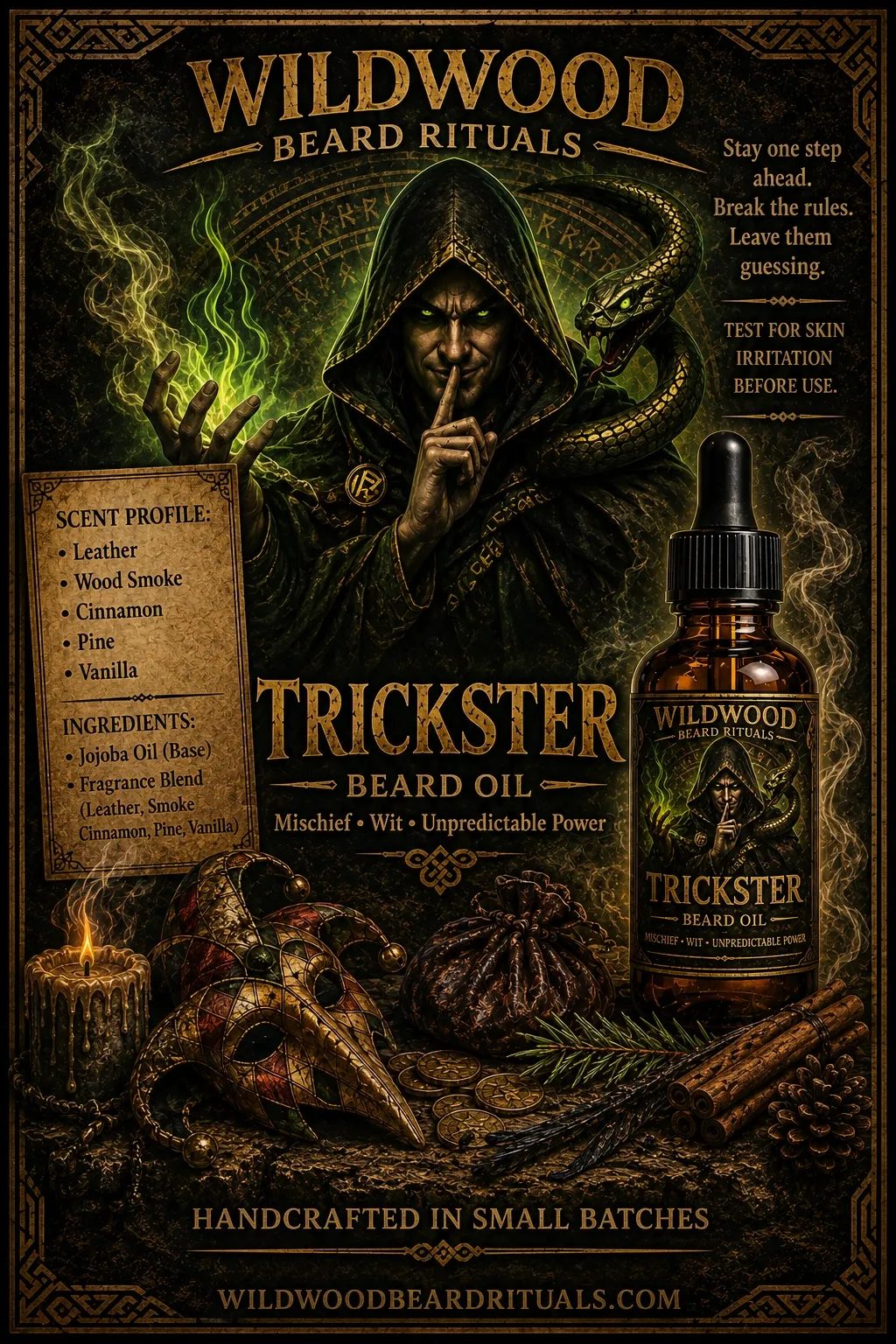 Trickster Beard Oil