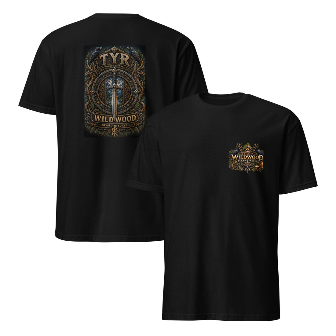 ⚔️ Tyr — Wildwood Beard Rituals Tee