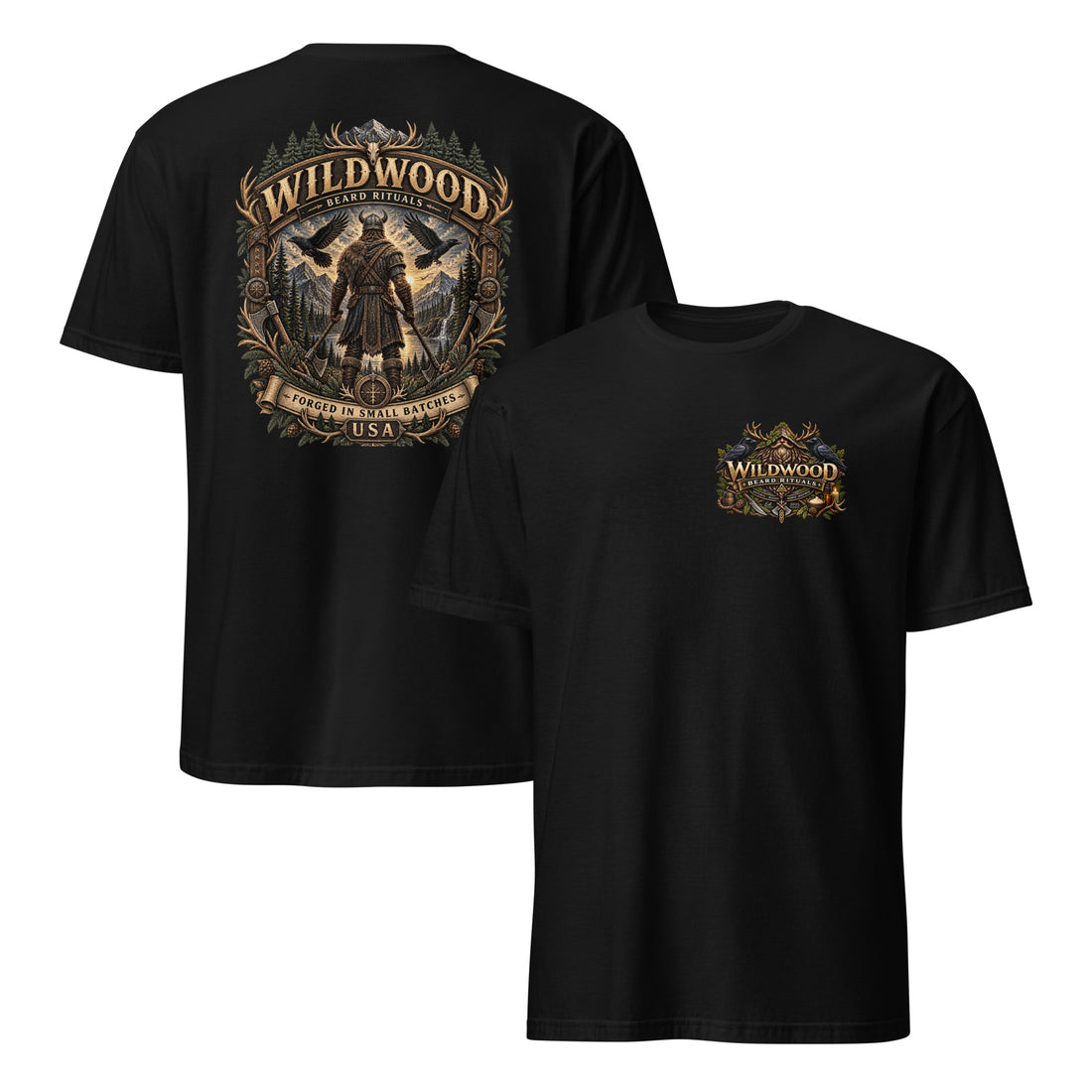 Forged in the Wild — Wildwood Beard Rituals Tee